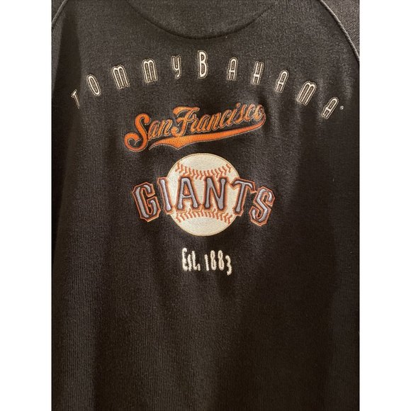 Tommy Bahama Baseball Mens SF Giants World Series Champions Sweater Sz M - Picture 2 of 14